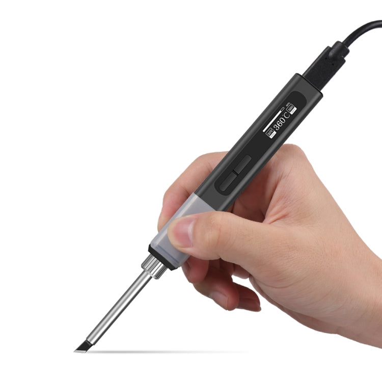 GVDA GD300 Intelligent Internal Heating Digital Display Constant Temperature Maintenance Electric Soldering Iron with 65W Charger + Stand Set