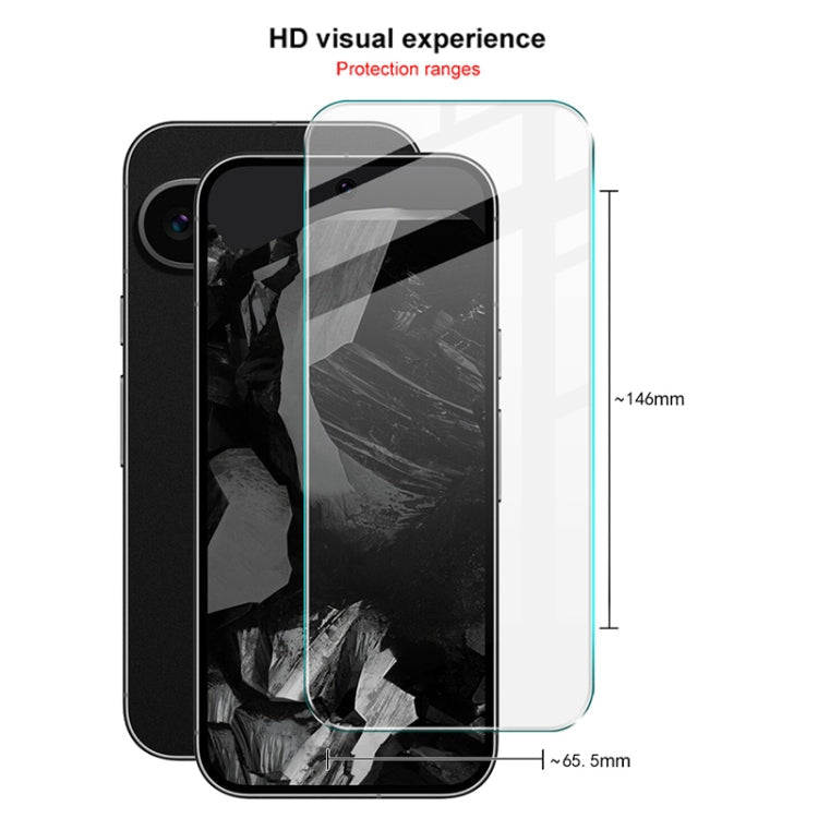 For Google Pixel 9 Pro / 9 imak H Series Tempered Glass Film