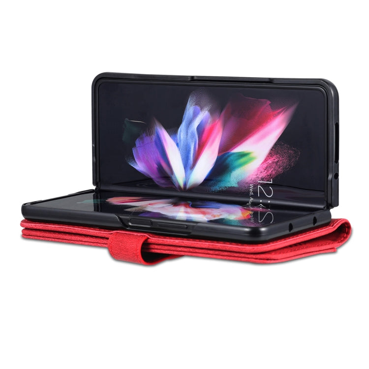 For Samsung Galaxy Z Fold6 5G AZNS Dream II Skin Feel PU+TPU Horizontal Flip PU Phone Case(Red)