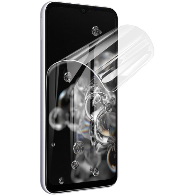 For Samsung Galaxy A14 4G / 5G 2 in 1 imak Curved Full Screen Hydrogel Film Front Protector