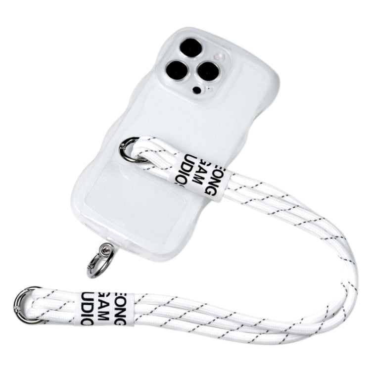 imak Short Style Phone Anti-Lost Lanyard(White)