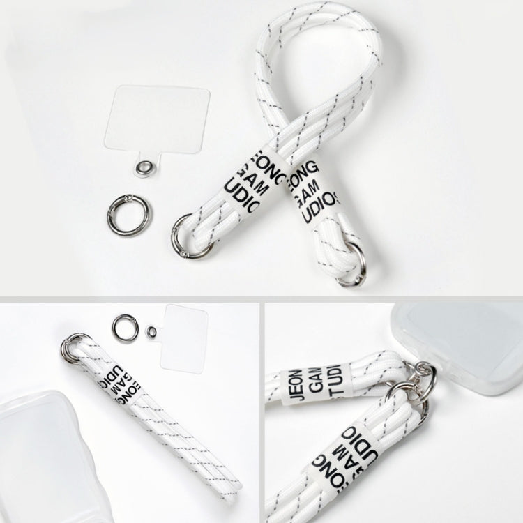 imak Short Style Phone Anti-Lost Lanyard(White)