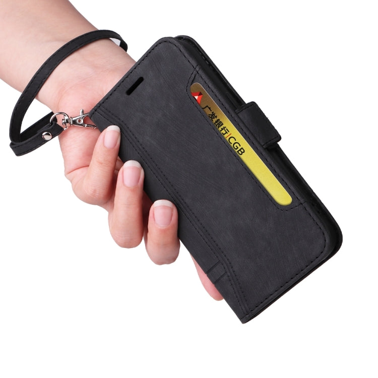For Samsung Galaxy A35 5G BETOPNICE Dual-side Buckle Leather Phone Case(Black)