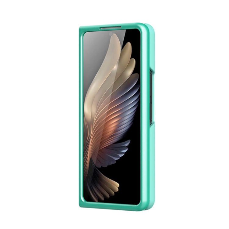 For Samsung Galaxy Z Fold5 Silicone Skin Feel Folding Phone Case(Black)