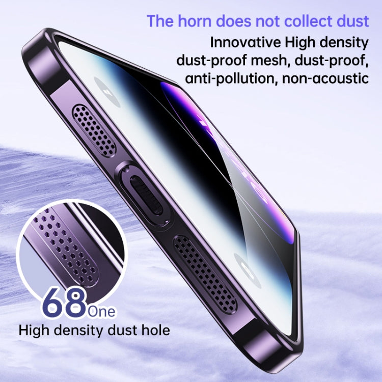 SULADA Electroplated Transparent Glittery TPU Phone Case, For iPhone 15, For iPhone 14 Pro Max, For iPhone 13 Pro Max, For iPhone 13 Pro, For iPhone 13, For iPhone 12