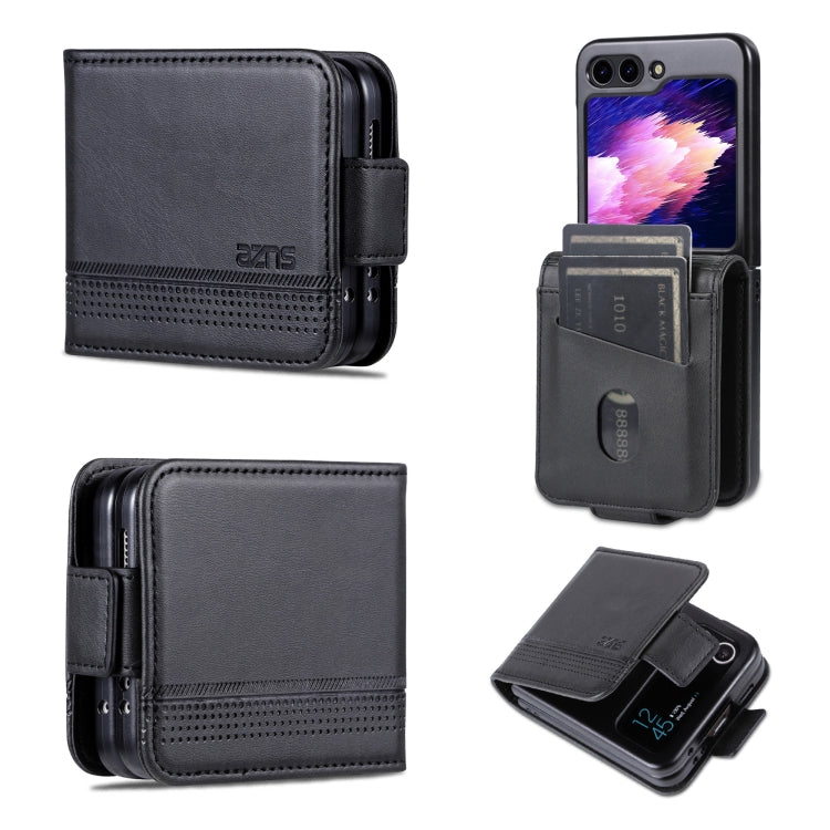 AZNS Magnetic Calf Texture Flip Leather Phone Case, For Galaxy Z Fold8 5G, For Galaxy Z Fold8 Ultra 5G, For Galaxy Z Flip8 5G, For Samsung Galaxy Z Flip7 FE / Flip6