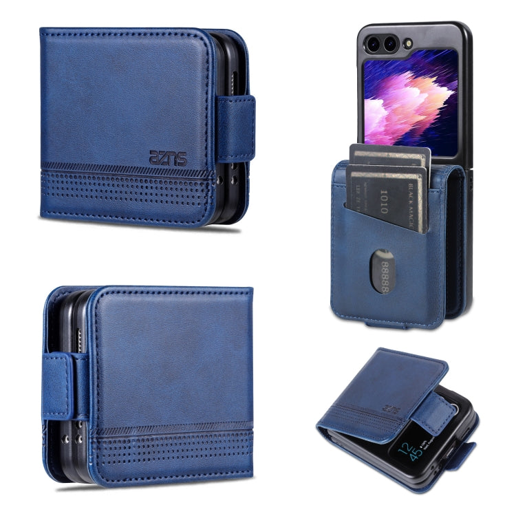 AZNS Magnetic Calf Texture Flip Leather Phone Case, For Galaxy Z Fold8 5G, For Galaxy Z Fold8 Ultra 5G, For Galaxy Z Flip8 5G, For Samsung Galaxy Z Flip7 FE / Flip6