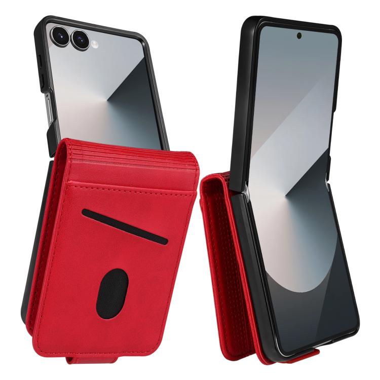 AZNS Magnetic Calf Texture Flip Leather Phone Case, For Galaxy Z Fold8 5G, For Galaxy Z Fold8 Ultra 5G, For Galaxy Z Flip8 5G, For Samsung Galaxy Z Flip7 FE / Flip6