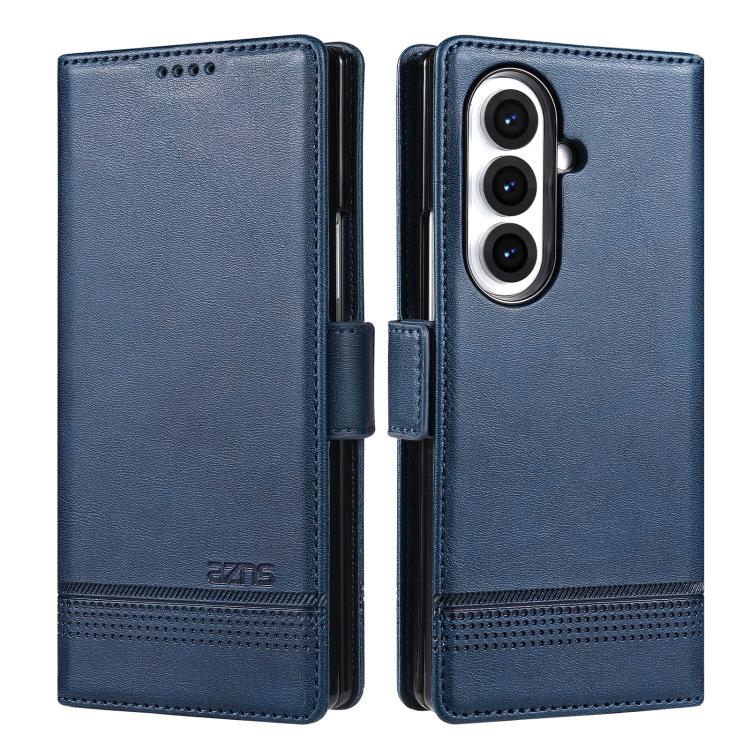 AZNS Magnetic Calf Texture Flip Leather Phone Case, For Galaxy Z Fold8 5G, For Galaxy Z Fold8 Ultra 5G, For Galaxy Z Flip8 5G, For Samsung Galaxy Z Flip7 FE / Flip6
