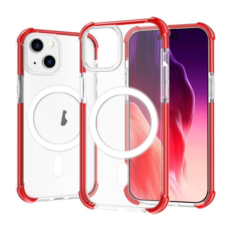 Acrylic Magsafe Magnetic Shockproof Phone Case, For iPhone 15 Pro, For iPhone 15 Plus