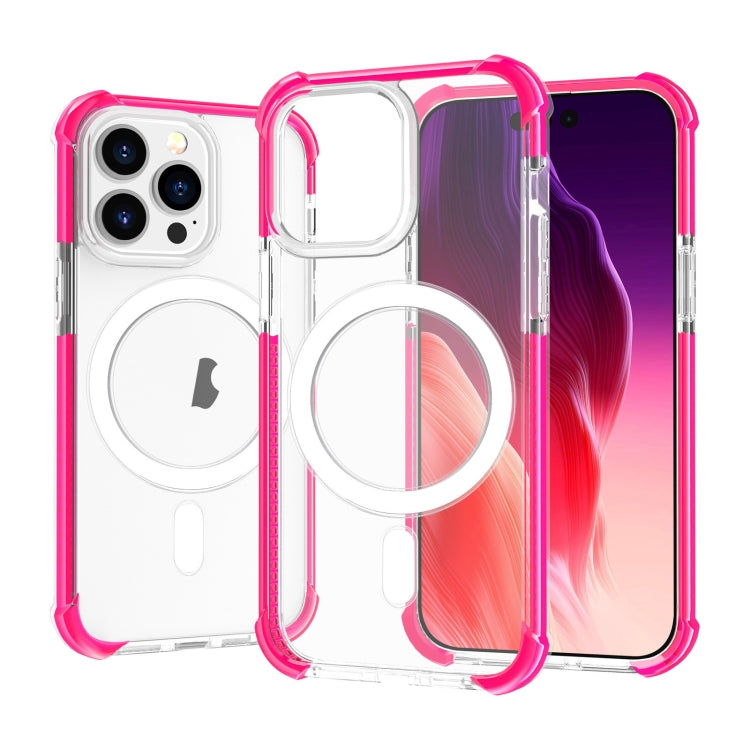 Acrylic Magsafe Magnetic Shockproof Phone Case, For iPhone 15 Pro, For iPhone 15 Plus