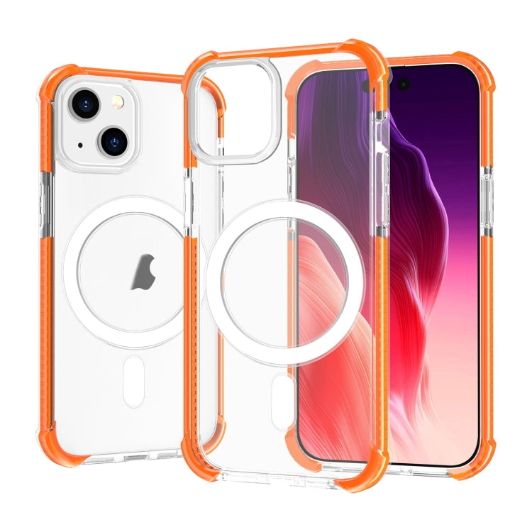 Acrylic Magsafe Magnetic Shockproof Phone Case, For iPhone 15 Pro, For iPhone 15 Plus