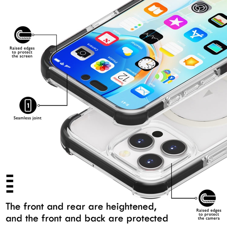 Acrylic Magsafe Magnetic Shockproof Phone Case, For iPhone 16, For iPhone 15 Pro Max