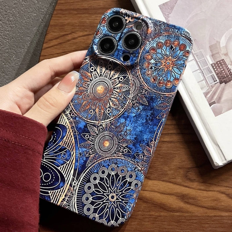 Painted Pattern Precise Hole PC Phone Case, For iPhone 14 Pro