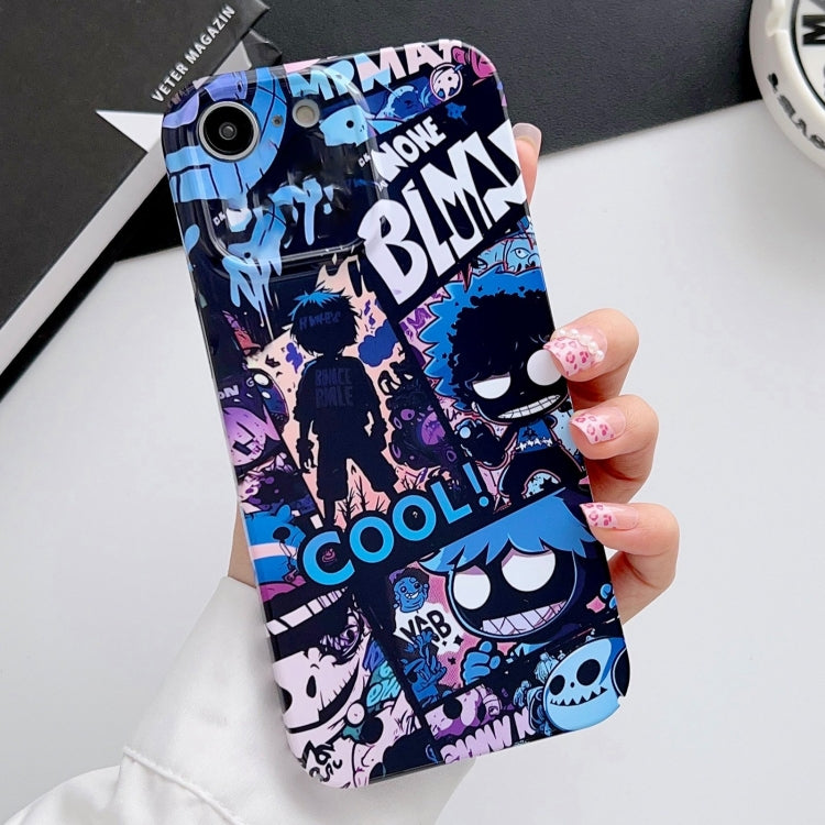 Painted Pattern Precise Hole PC Phone Case, For iPhone SE 2022 / 2020 / 8 / 7