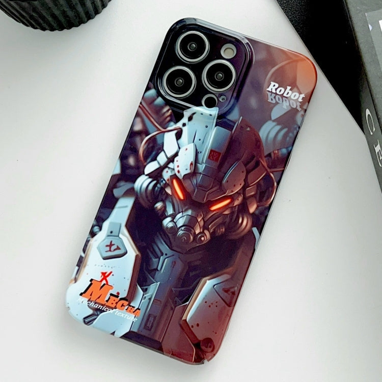 Painted Pattern Precise Hole PC Phone Case, For iPhone 13 Pro