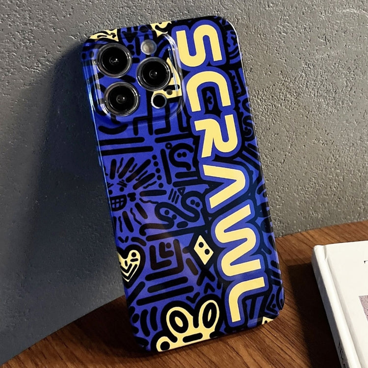 Painted Pattern Precise Hole PC Phone Case, For iPhone 12 Pro