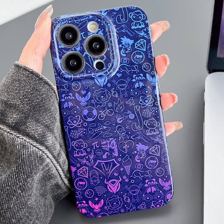 Painted Pattern Precise Hole PC Phone Case, For iPhone 11 Pro Max
