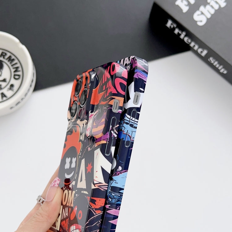 Painted Pattern Precise Hole PC Phone Case, For iPhone 11 Pro