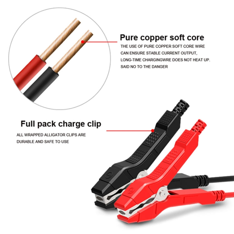 FOXSUR FBC1206E 6A 12V Car / Motorcycle Smart Battery Charger(UK Plug)