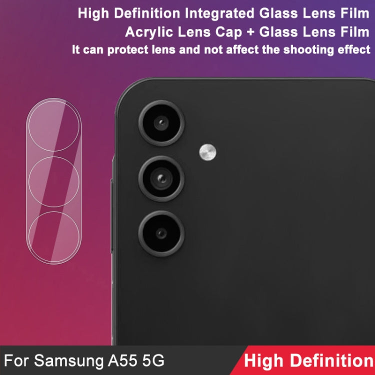 For Samsung Galaxy A55 5G imak High Definition Integrated Glass Lens Film