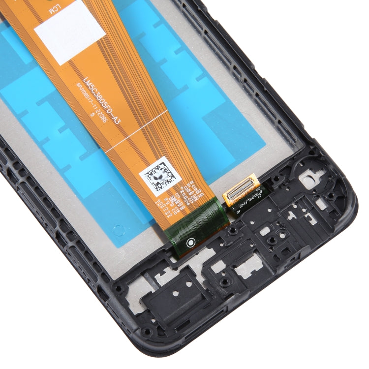 For Samsung Galaxy A04 SM-A045F Original LCD Screen Digitizer Full Assembly with Frame