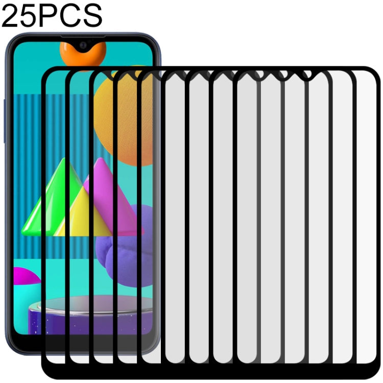 25 PCS Full Glue Full Screen Tempered Glass Film, For Samsung Galaxy A01, For Samsung Galaxy A21s, For Samsung Galaxy A70, For Samsung Galaxy M01, For Xiaomi Redmi 9, For Xiaomi Redmi 9A / 9A Sport / 9C / 9C NFC / Poco C31 / 9 Acitv                    ...
