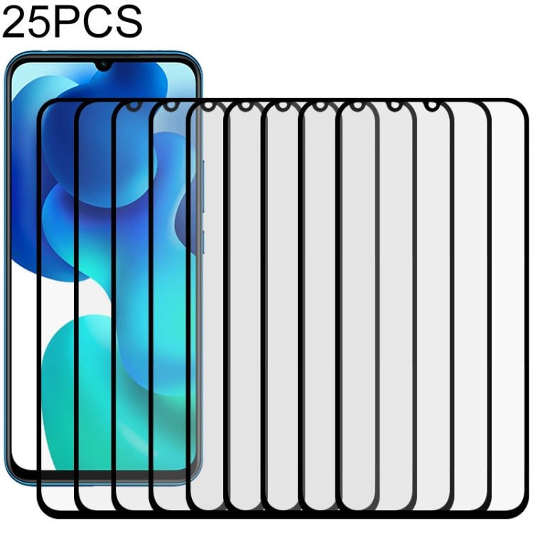 25 PCS Full Glue Full Screen Tempered Glass Film, For Samsung Galaxy A01, For Samsung Galaxy A21s, For Samsung Galaxy A70, For Samsung Galaxy M01, For Xiaomi Redmi 9, For Xiaomi Redmi 9A / 9A Sport / 9C / 9C NFC / Poco C31 / 9 Acitv                    ...