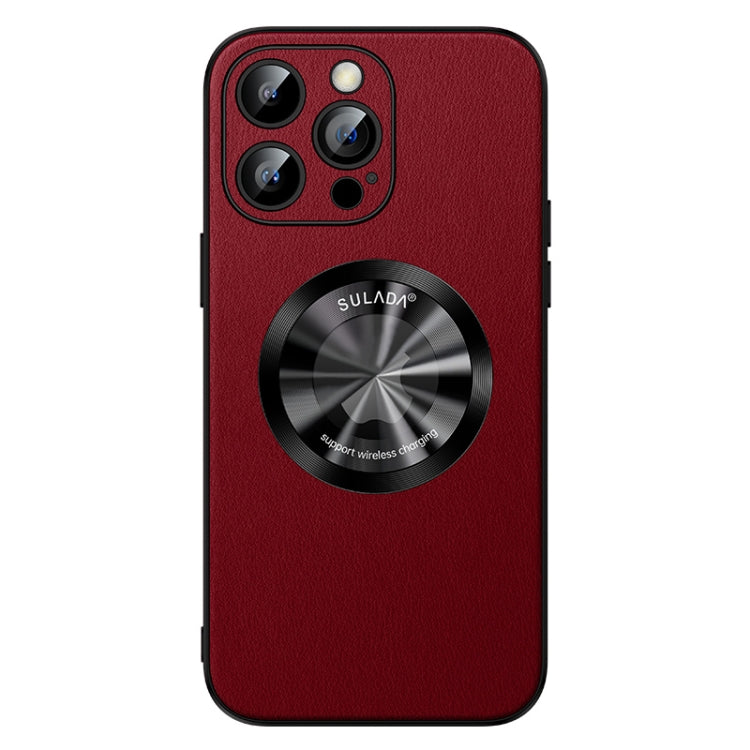 SULADA Microfiber Leather MagSafe Magnetic Phone Case, For iPhone 12 Pro Max, For iPhone 12 Pro