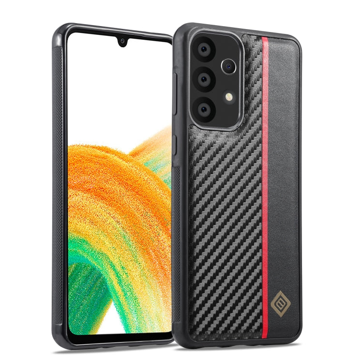 LC.IMEEKE 3 in 1 Carbon Fiber Texture Shockproof Phone Case, For Samsung Galaxy A24, For Samsung Galaxy S24 Ultra 5G, For Samsung Galaxy A15 5G, For Samsung Galaxy S24+ 5G, For Samsung Galaxy A34 5G, For Samsung Galaxy S24 5G, For Samsung Galaxy A23 4G...
