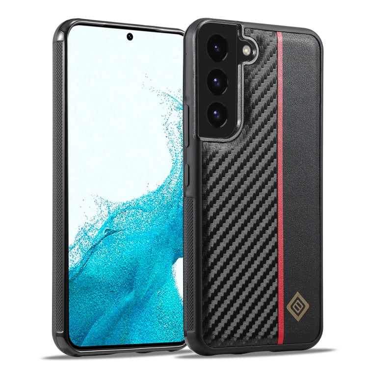 LC.IMEEKE 3 in 1 Carbon Fiber Texture Shockproof Phone Case, For Samsung Galaxy A24, For Samsung Galaxy S24 Ultra 5G, For Samsung Galaxy A15 5G, For Samsung Galaxy S24+ 5G, For Samsung Galaxy A34 5G, For Samsung Galaxy S24 5G, For Samsung Galaxy A23 4G...