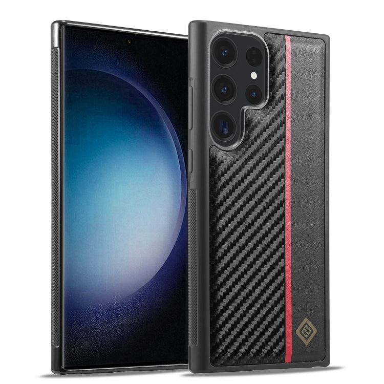 LC.IMEEKE 3 in 1 Carbon Fiber Texture Shockproof Phone Case, For Samsung Galaxy A24, For Samsung Galaxy S24 Ultra 5G, For Samsung Galaxy A15 5G, For Samsung Galaxy S24+ 5G, For Samsung Galaxy A34 5G, For Samsung Galaxy S24 5G, For Samsung Galaxy A23 4G...