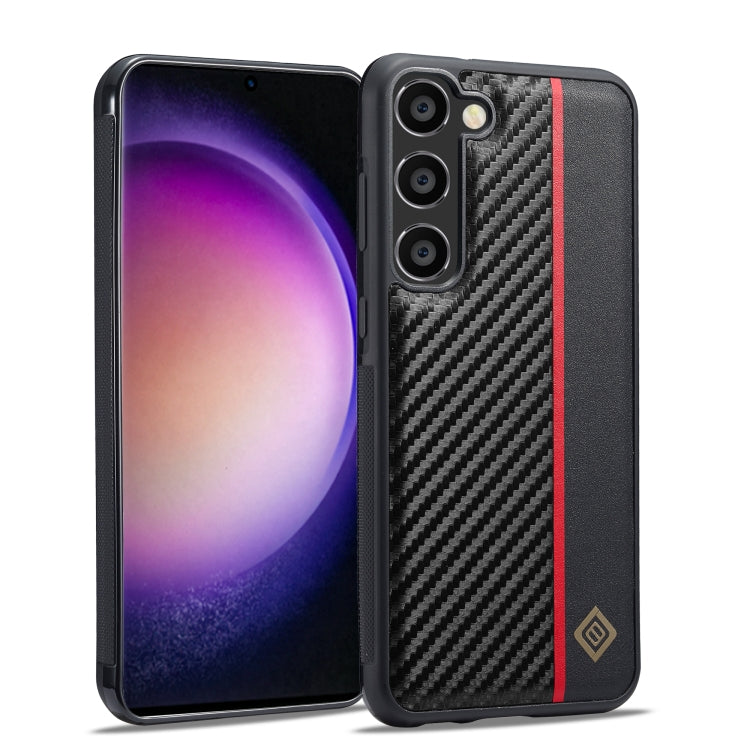 LC.IMEEKE 3 in 1 Carbon Fiber Texture Shockproof Phone Case, For Samsung Galaxy A24, For Samsung Galaxy S24 Ultra 5G, For Samsung Galaxy A15 5G, For Samsung Galaxy S24+ 5G, For Samsung Galaxy A34 5G, For Samsung Galaxy S24 5G, For Samsung Galaxy A23 4G...