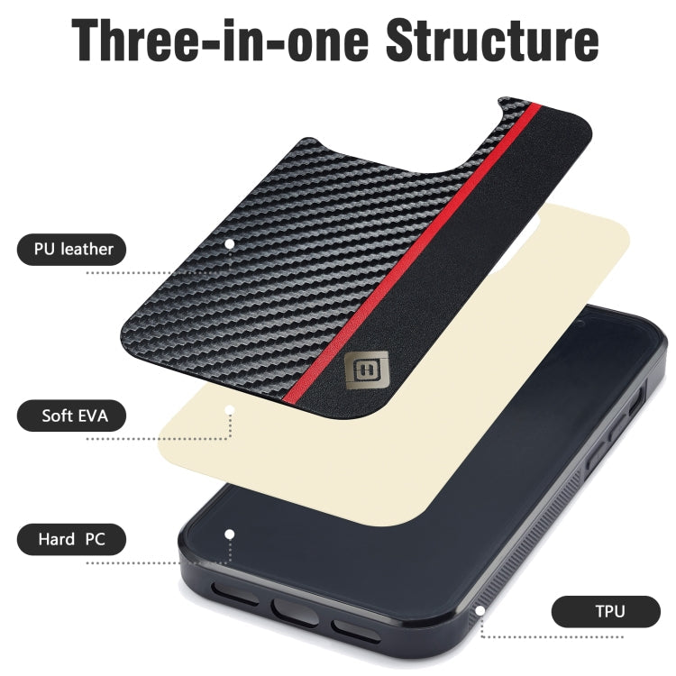 LC.IMEEKE 3 in 1 Carbon Fiber Texture Shockproof Phone Case, For Samsung Galaxy A24, For Samsung Galaxy S24 Ultra 5G, For Samsung Galaxy A15 5G, For Samsung Galaxy S24+ 5G, For Samsung Galaxy A34 5G, For Samsung Galaxy S24 5G, For Samsung Galaxy A23 4G...