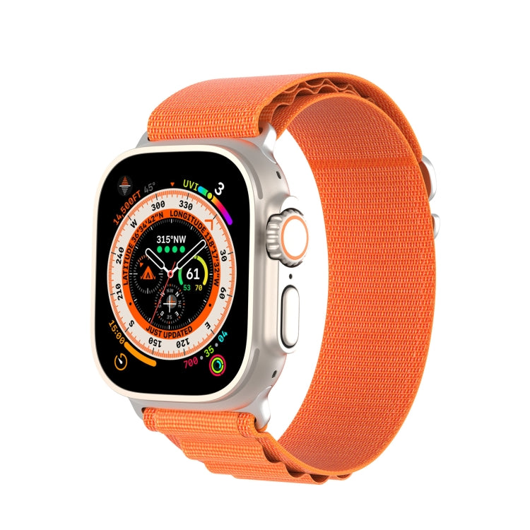 DUX DUCIS GS Series Nylon Loop Watch Band, For Apple Watch SE 2023 44mm, For Apple Watch Ultra 49mm, For Apple Watch SE 2023 40mm, For Apple Watch Ultra 2 49mm, For Apple Watch SE 2022 40mm, For Apple Watch Series 9 45mm