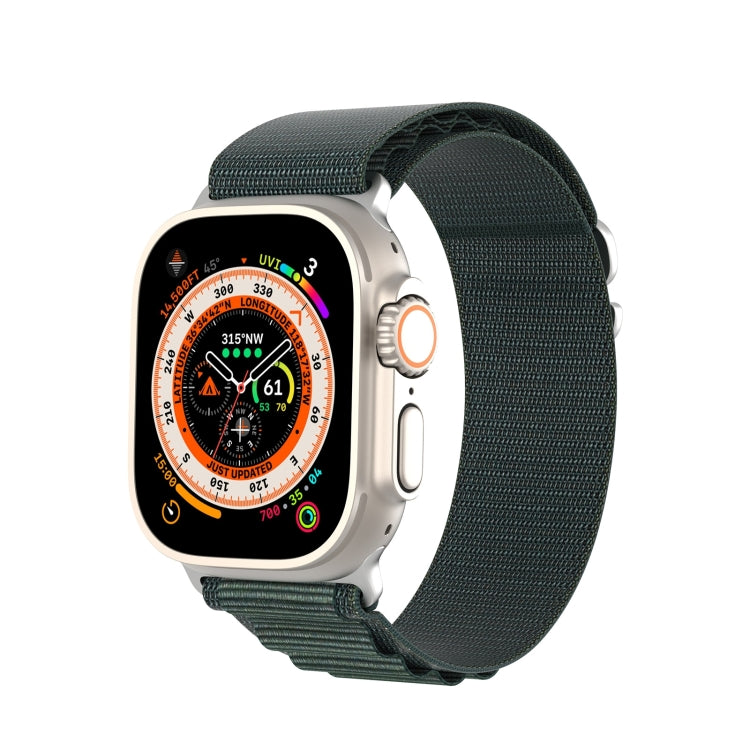 DUX DUCIS GS Series Nylon Loop Watch Band, For Apple Watch SE 2023 44mm, For Apple Watch Ultra 49mm, For Apple Watch SE 2023 40mm, For Apple Watch Ultra 2 49mm, For Apple Watch SE 2022 40mm, For Apple Watch Series 9 45mm