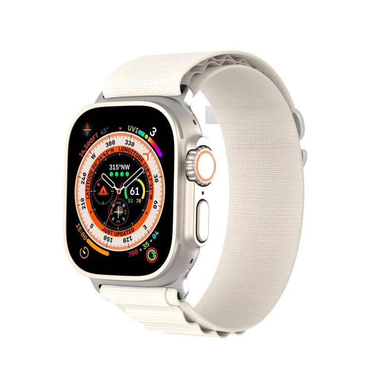 DUX DUCIS GS Series Nylon Loop Watch Band, For Apple Watch SE 2023 44mm, For Apple Watch Ultra 49mm, For Apple Watch SE 2023 40mm, For Apple Watch Ultra 2 49mm, For Apple Watch SE 2022 40mm, For Apple Watch Series 9 45mm