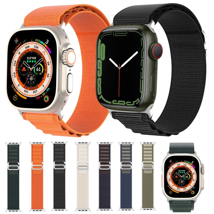 DUX DUCIS GS Series Nylon Loop Watch Band, For Apple Watch SE 2023 44mm, For Apple Watch Ultra 49mm, For Apple Watch SE 2023 40mm, For Apple Watch Ultra 2 49mm, For Apple Watch SE 2022 40mm, For Apple Watch Series 9 45mm