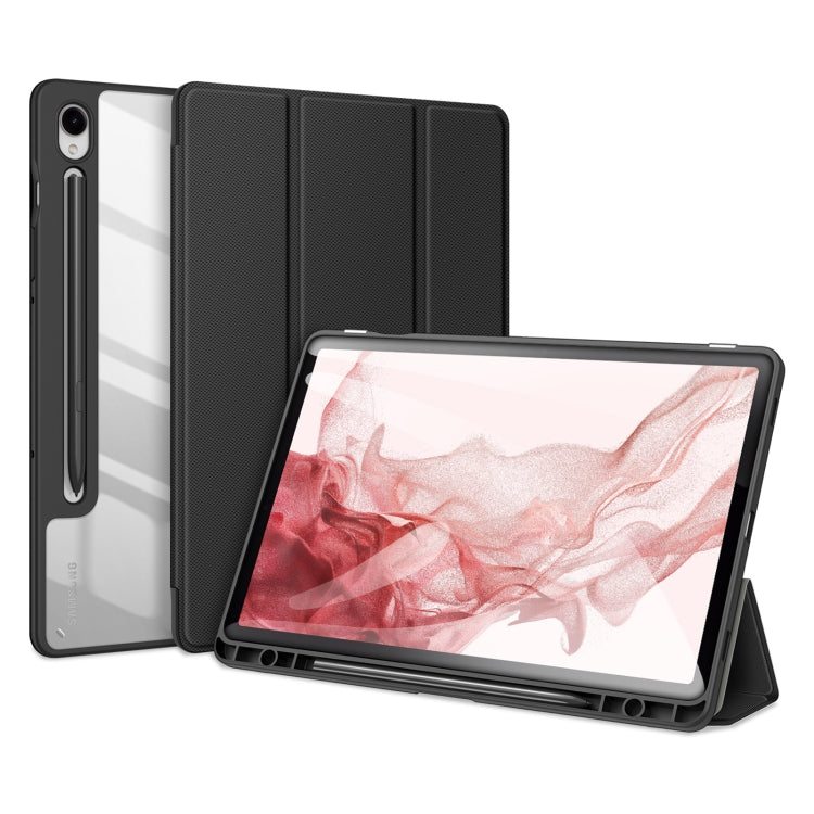 DUX DUCIS TOBY Series Antiskid Leather Tablet Case with Sleep / Wake-up Function, For Samsung Galaxy Tab S10 Lite / S10 FE, For Samsung Galaxy Tab S10 FE+, For Samsung Galaxy Tab S10 Ultra, For Samsung Galaxy Tab S10+, For Samsung Galaxy Tab S9 FE+    ...