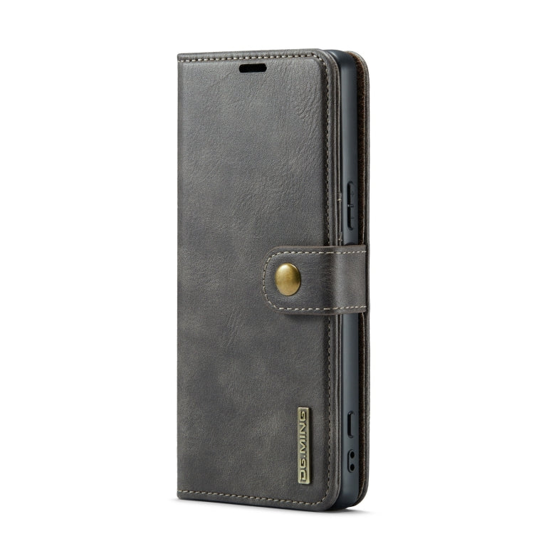For Sony Xperia 1 VI DG.MING Crazy Horse Texture Detachable Magnetic Leather Phone Case(Grey)