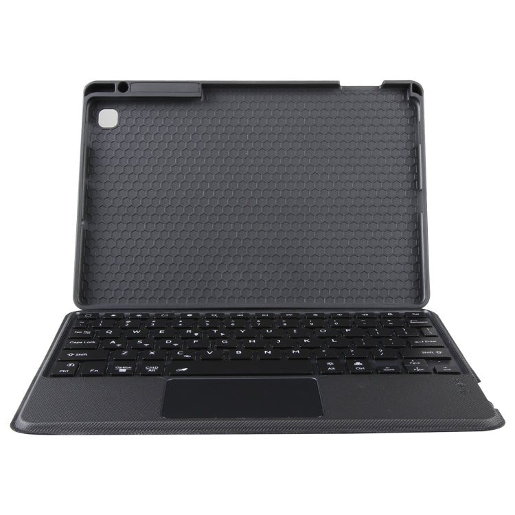 T610B-AS Pivot Backlight Upper Pen Tray Bluetooth Keyboard Leather Case For Samsung Galaxy Tab S6 Lite 10.4 P610/615, For Samsung Galaxy Tab S6 Lite 10.4 P610/615