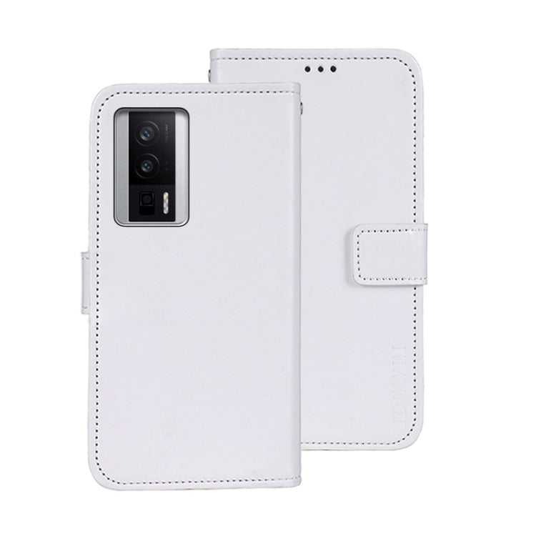 idewei Crazy Horse Texture Leather Phone Case, For Xiaomi Poco F5 Pro 5G, For Xiaomi Redmi Note 12S, For Xiaomi Redmi Note 12 4G Global