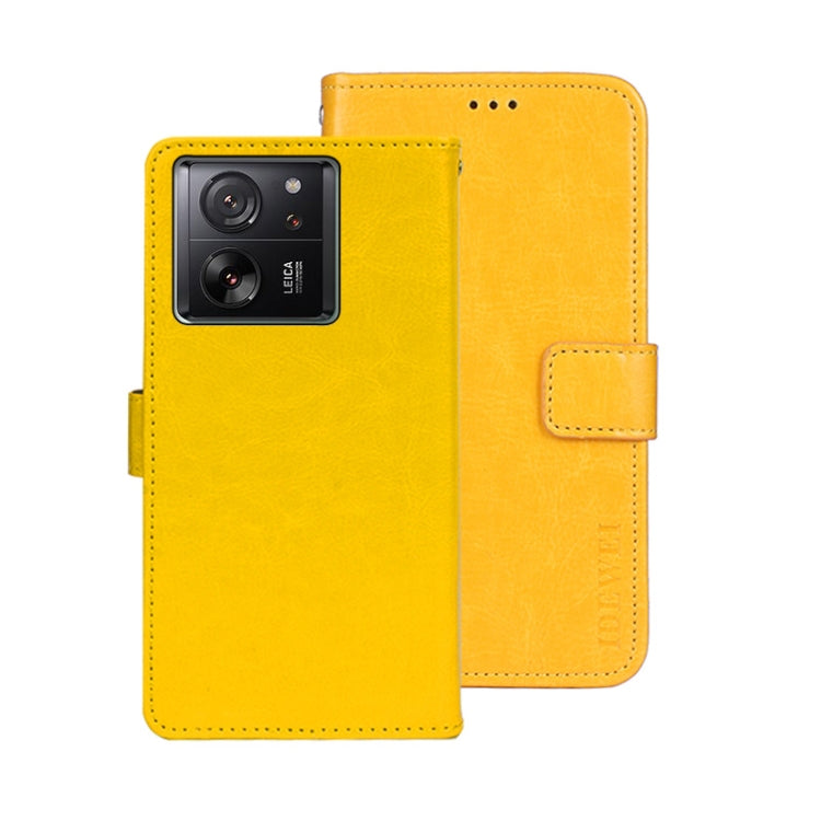 idewei Crazy Horse Texture Leather Phone Case, For Xiaomi 13T / 13T Pro, For Xiaomi Redmi 12 4G, For Xiaomi Poco F5 5G