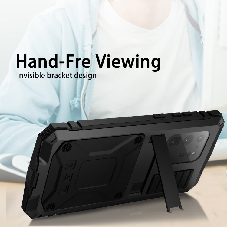 R-JUST Waterproof Shockproof Dustproof Metal + Silicone Protective Case, For Samsung Galaxy S20 Plus, For Samsung Galaxy S20 Ultra