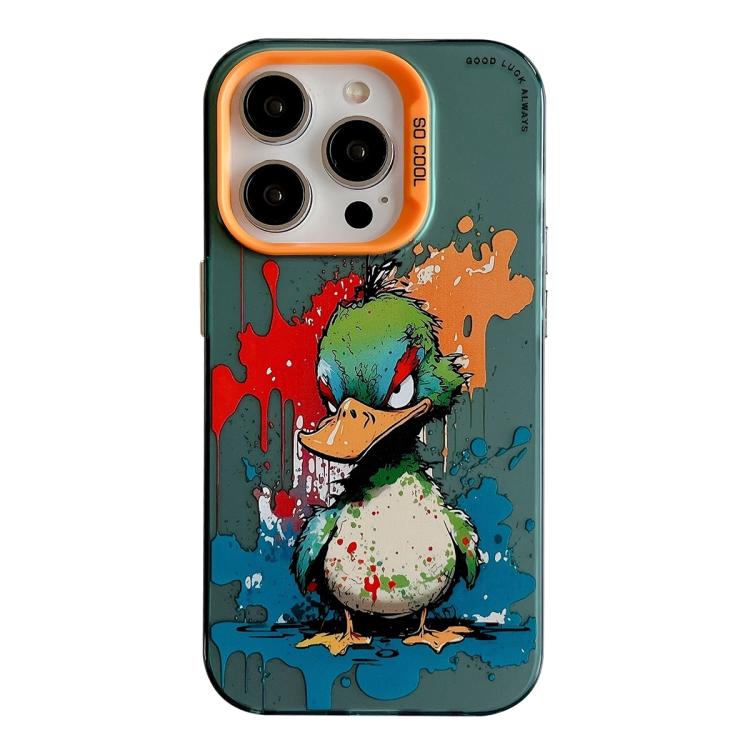 Animal Pattern Oil Painting Series PC + TPU Phone Case, For iPhone 17 Pro Max