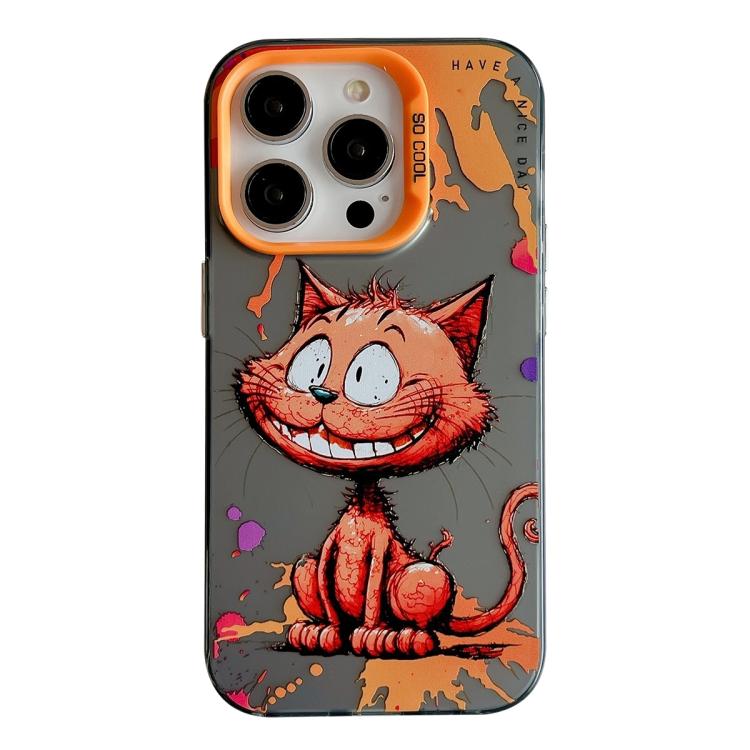 Animal Pattern Oil Painting Series PC + TPU Phone Case, For iPhone 17 Pro Max