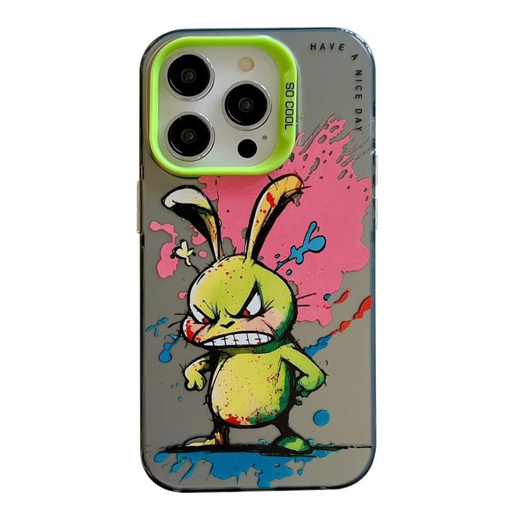 Animal Pattern Oil Painting Series PC + TPU Phone Case, For iPhone 17 Pro Max