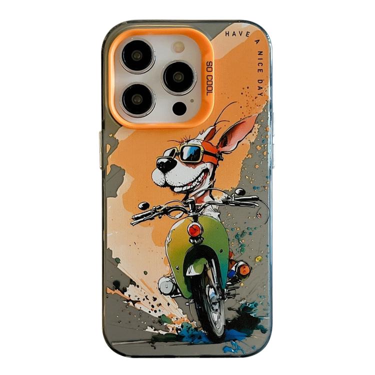 Animal Pattern Oil Painting Series PC + TPU Phone Case, For iPhone 17 Pro Max