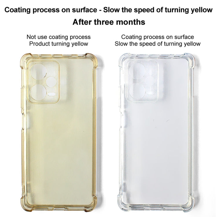For Honor 100 Pro 5G imak Shockproof Airbag TPU Phone Case(Transparent)