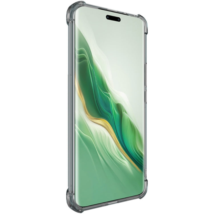 For Honor Magic6 Pro 5G imak Shockproof Airbag TPU Phone Case(Transparent Black)